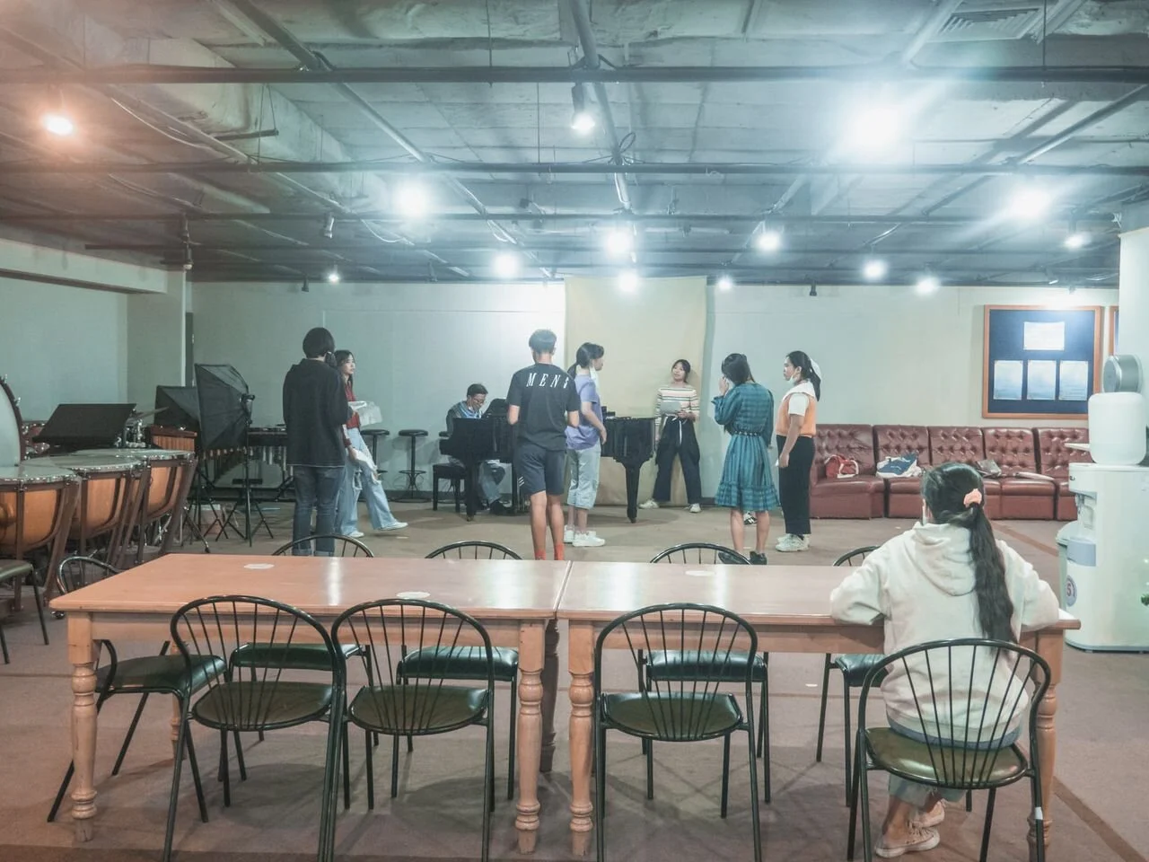 #ซ้อมกันอย่างห่างๆ  ฟอลคอน" เจ้าพระยาวิไชเยนทร์ เดอะ มิวสิคัล