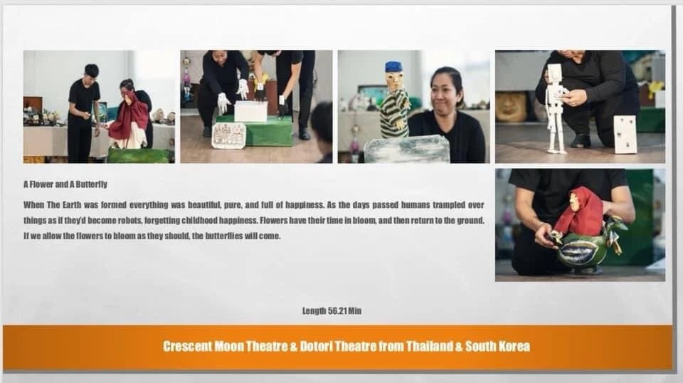 A Flower and A Butterfly by Crescent Moon Theatre &amp; Dotori puppet
