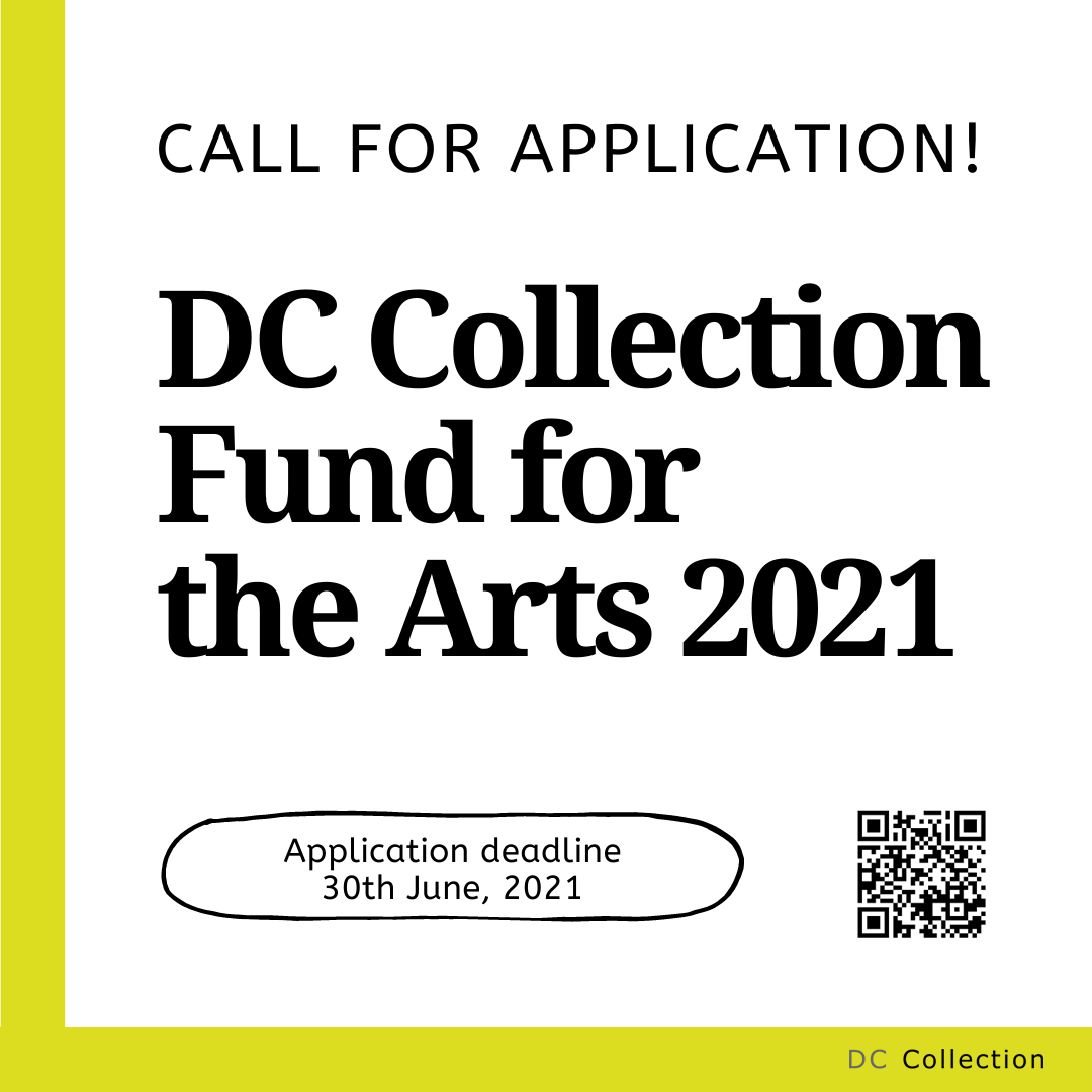 CALL FOR APPLICATION! DC Collection Fund for the Arts 2021