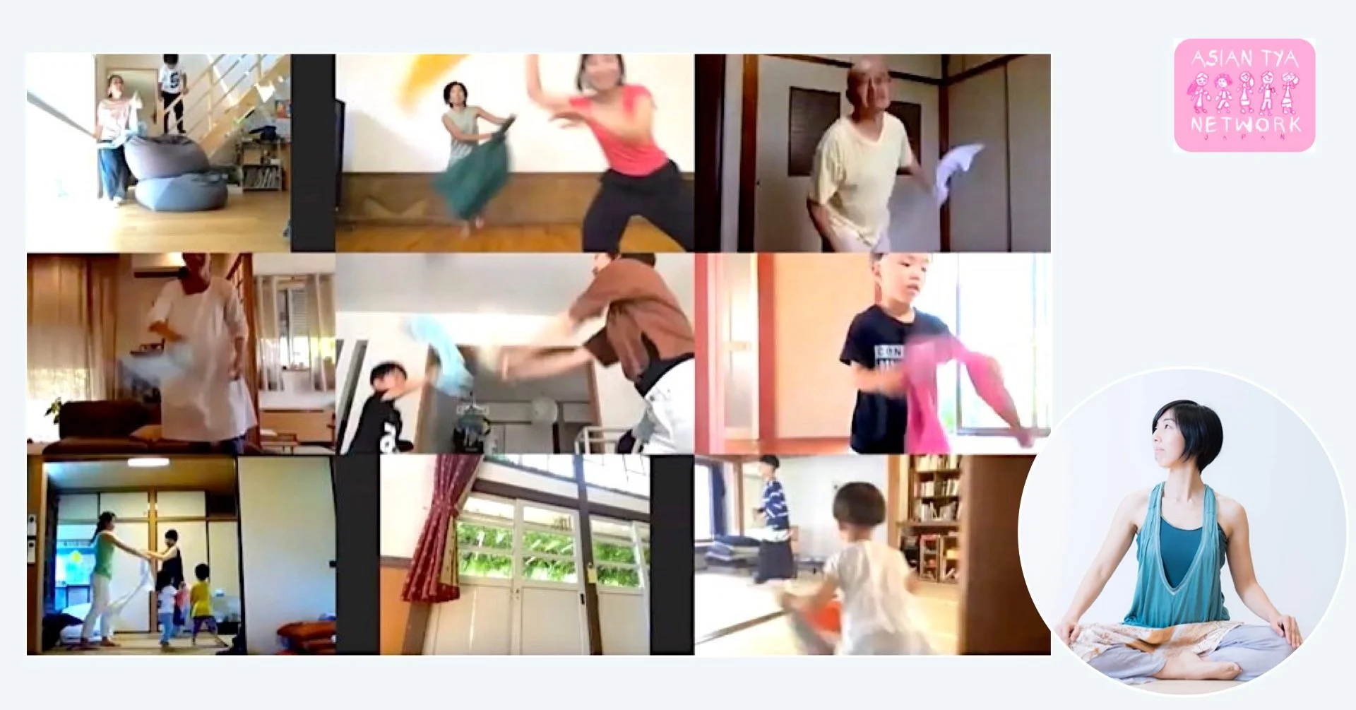 ONLINE DANCE WORKSHOP "Travelling around Asia - Circle of Dance/Friends"