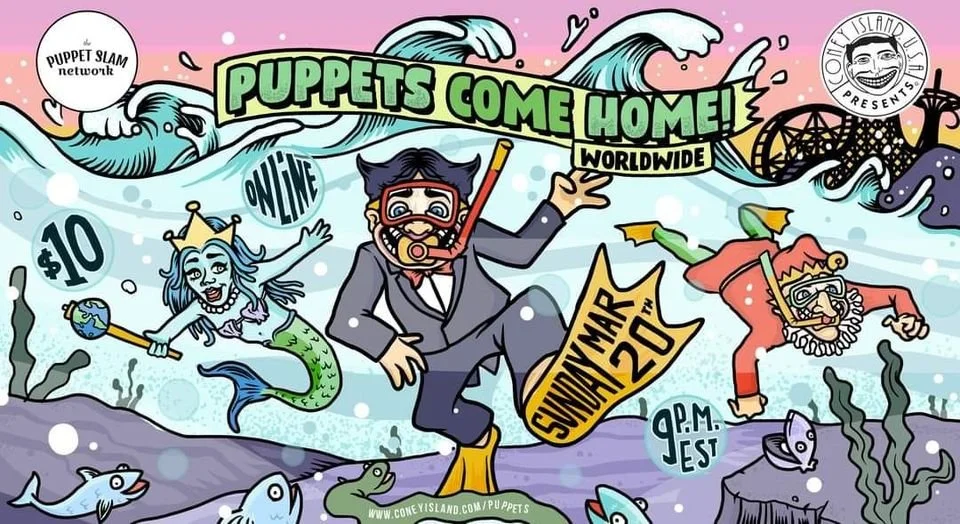 Talent Show และ Puppetomime ได้รับคัดเลือกเข้าร่วมในเทศกาลออนไลน์ Puppets Come Home: WORLDWIDE!