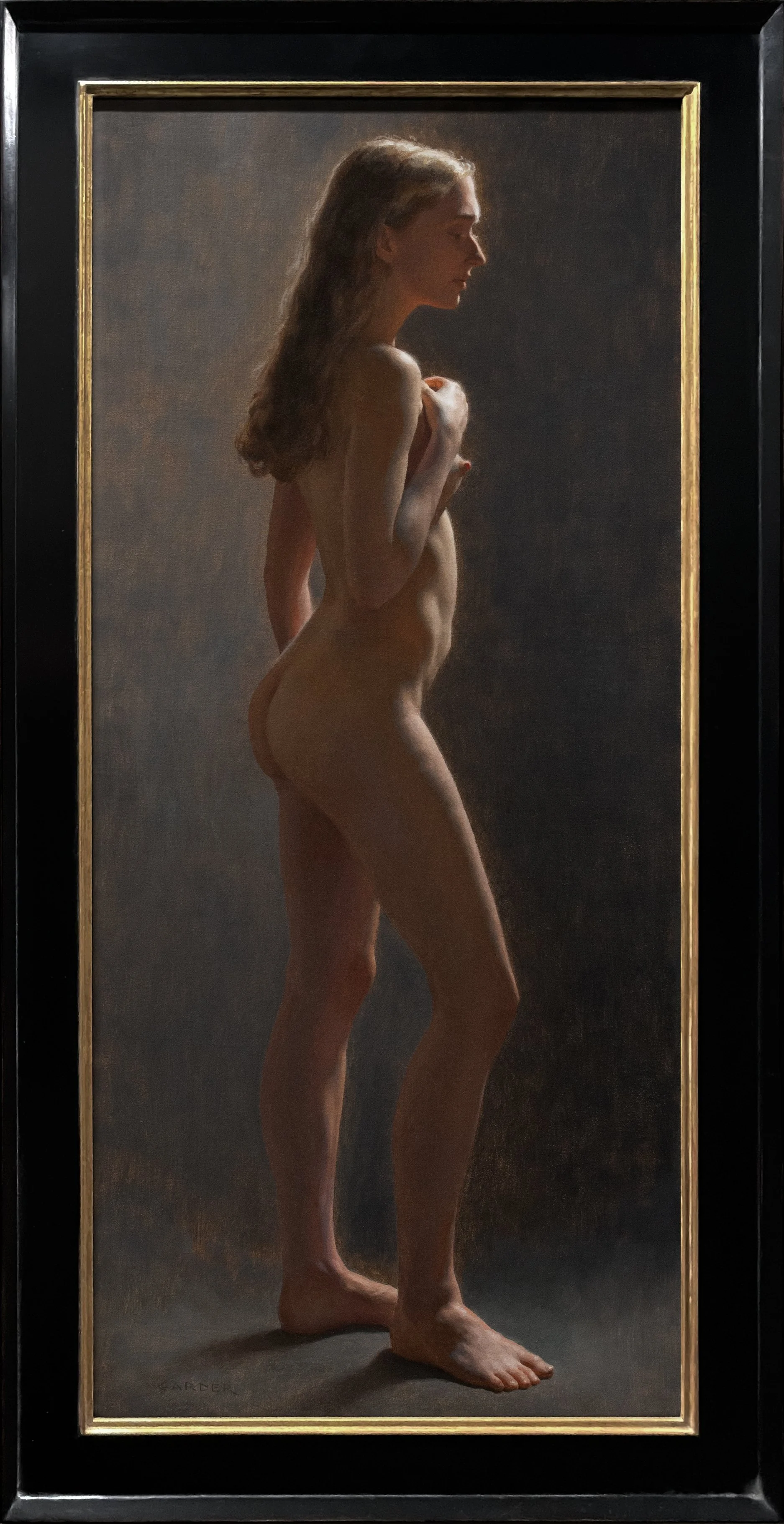 Young Woman, Illuminated