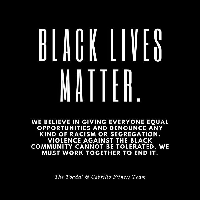 Black Lives Matter. We believe in giving everyone equal opportunities and denounce any kind of racism or segregation. Violence against the black community cannot be tolerated. We must work together to end it.