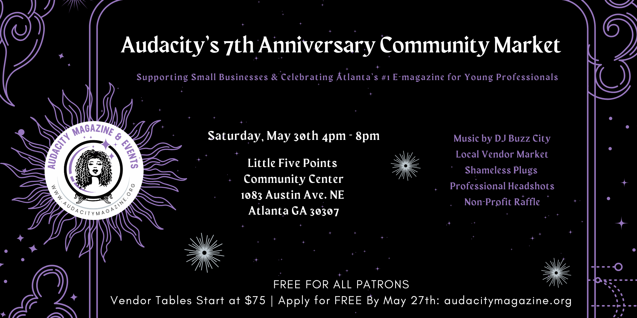 Audacity's 7th Anniversary Community Market