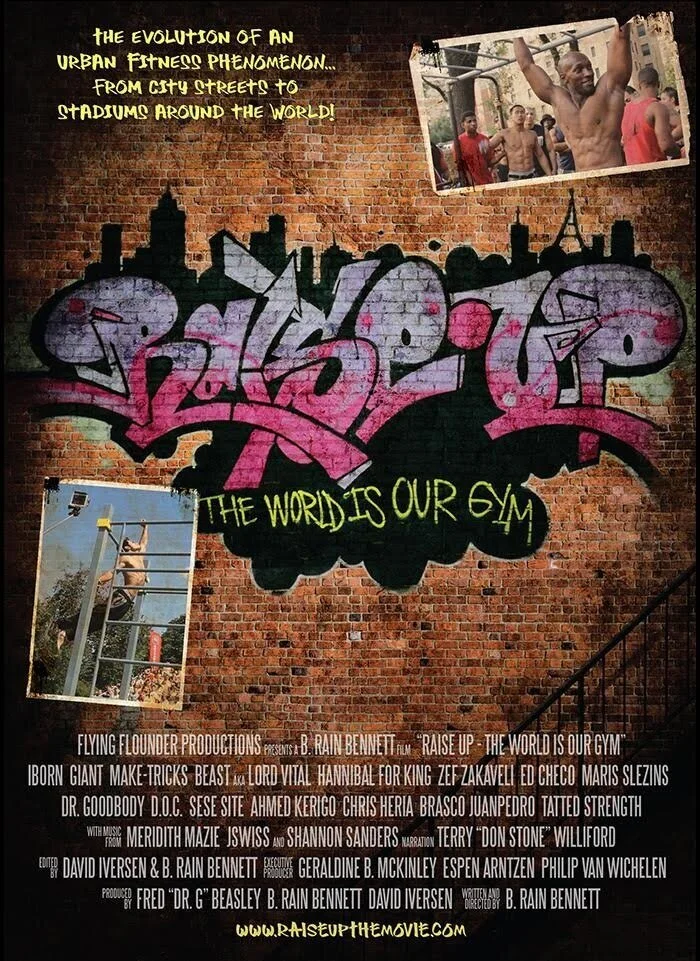 Tracks from emcee JSWISS are featured in RAISE UP: The World Is Our Gym. This fascinating and acclaimed documentary, winner of the 2016 Hip Hop Festival in NYC, “Best of festival,” tells the story of the calisthenics fitness craze born in the streets Harlem and becoming a world wide phenomenon. Now airing on Red Bull TV