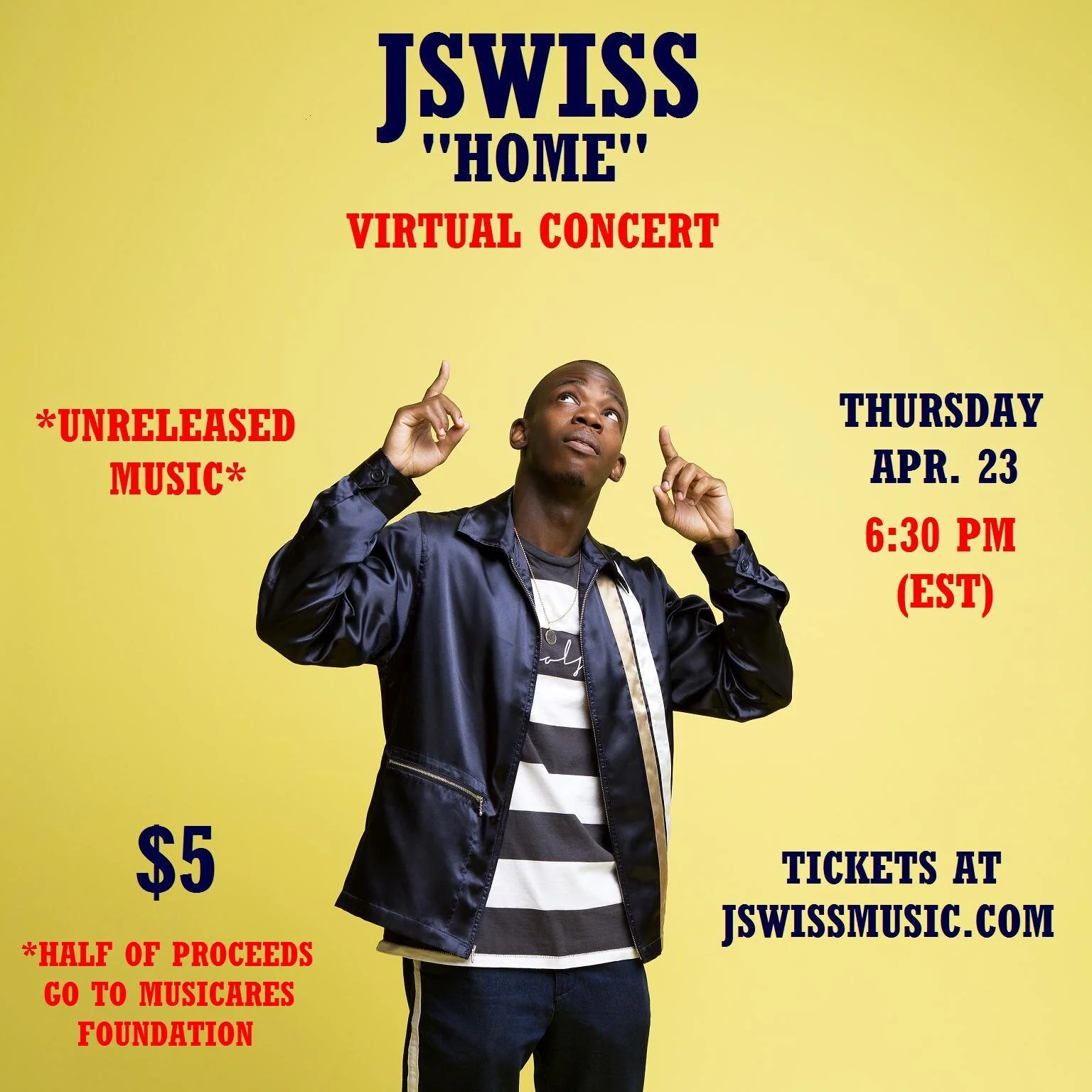 JSWISS welcomes you "HOME" for  a special virtual concert
