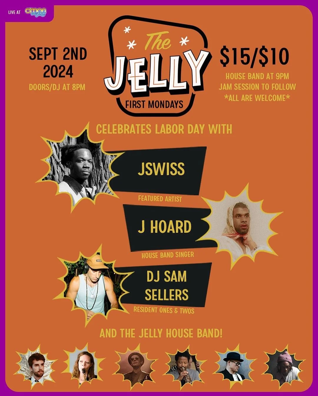 JSWISS Featured Artist @ The Jelly