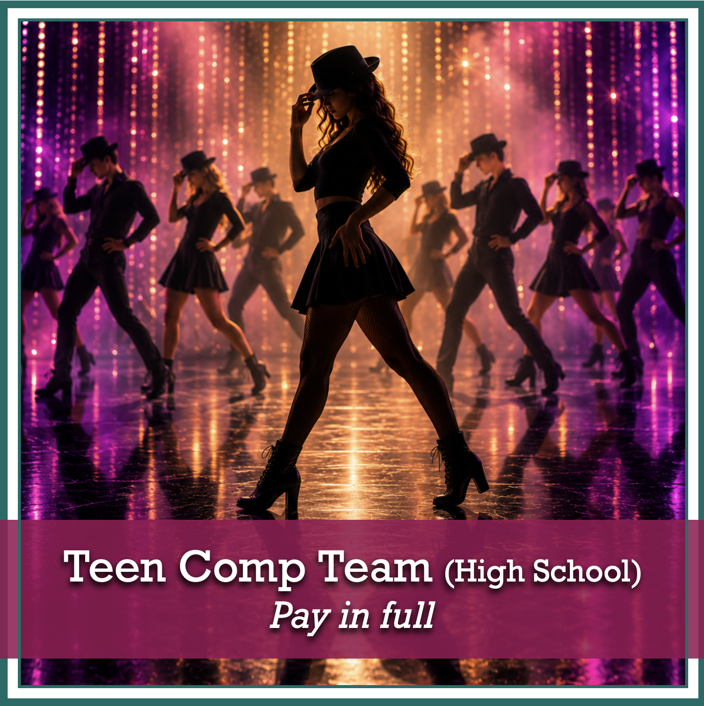 Teen Comp Theatre Registration 2025-2026 (TUITION All In 1 Payment with registration/processing fees waived)