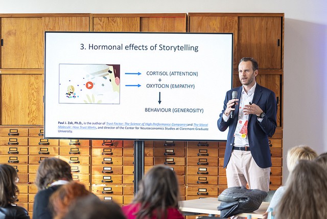 Martin Inderbitzin at Frontiers Health 2018.
