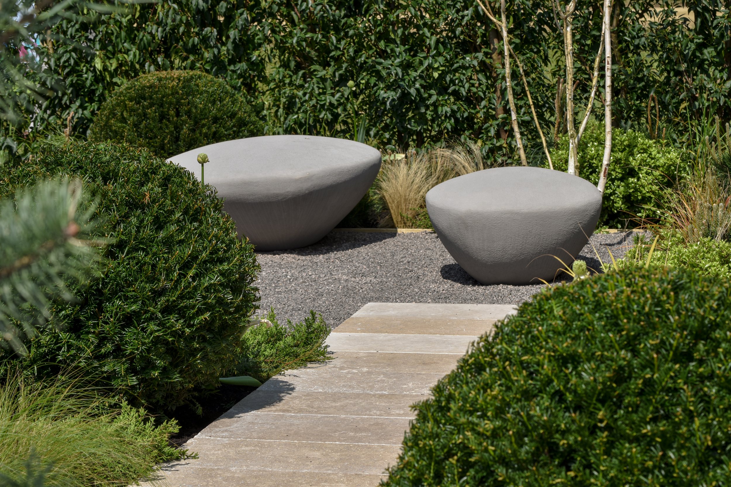 Nordic Retreat garden shoot in full 