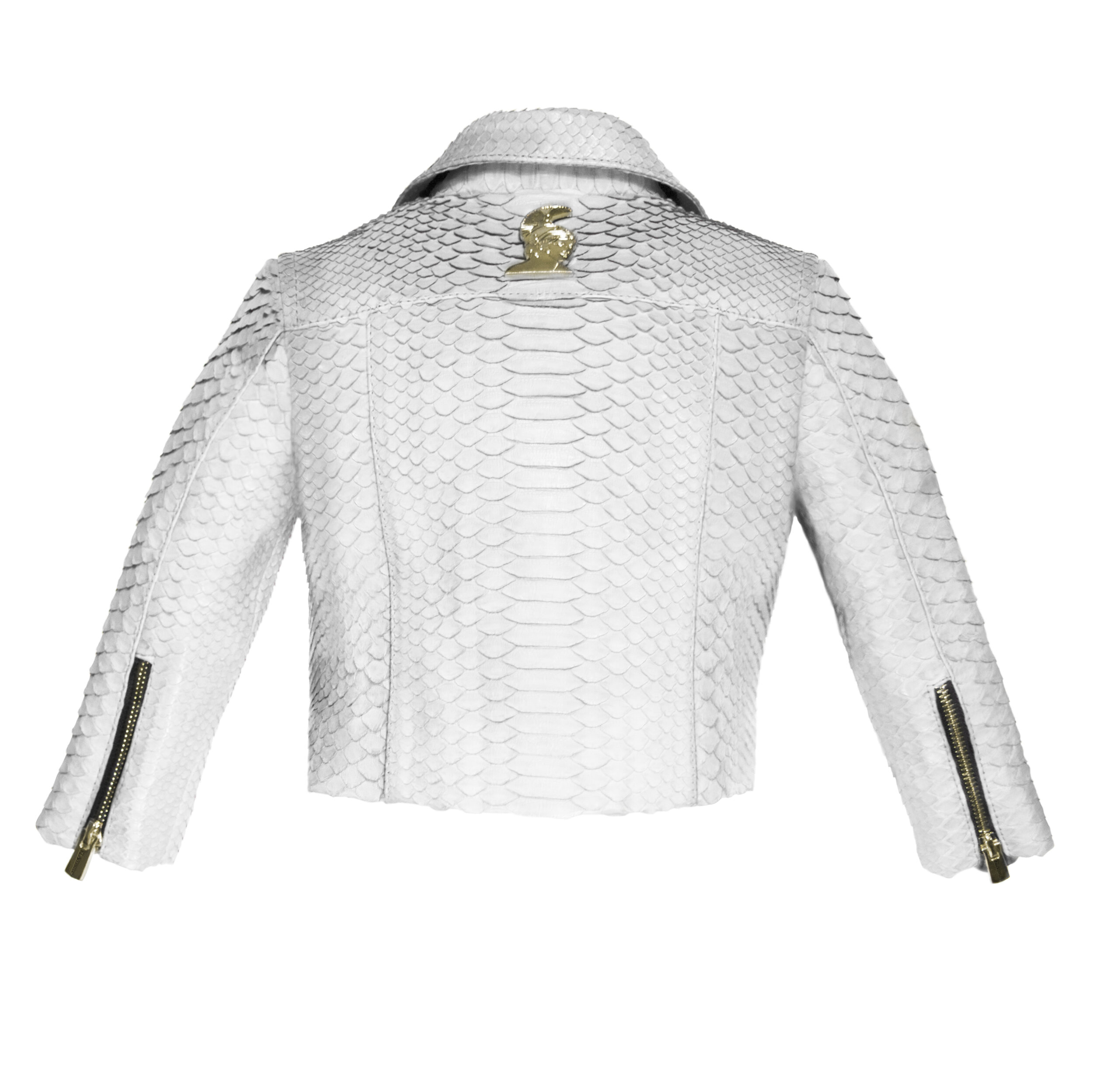 Klaverweide Baby Biker Jacket White Python 4.jpg
