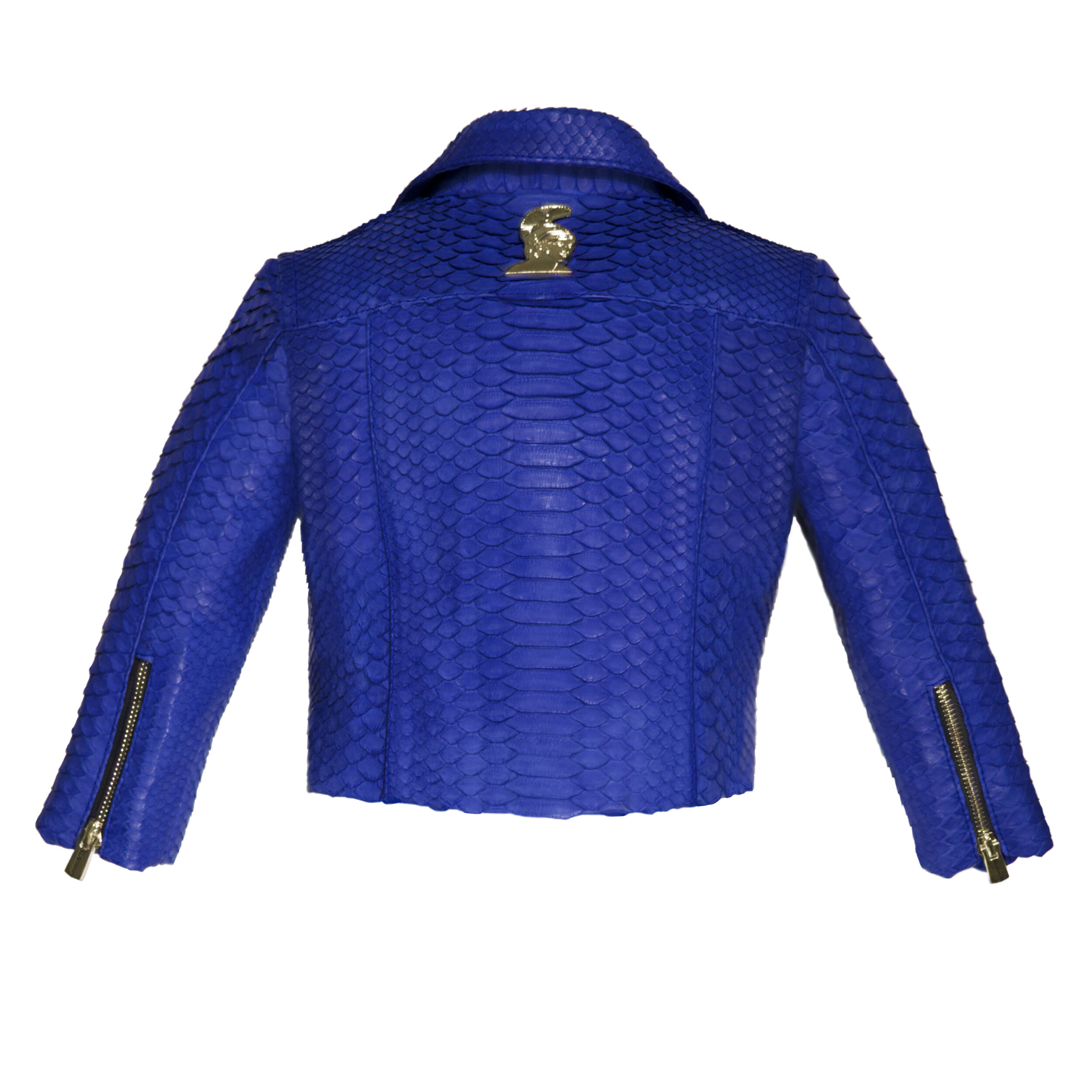 Klaverweide Baby biker jacket Blue Python 4.jpg