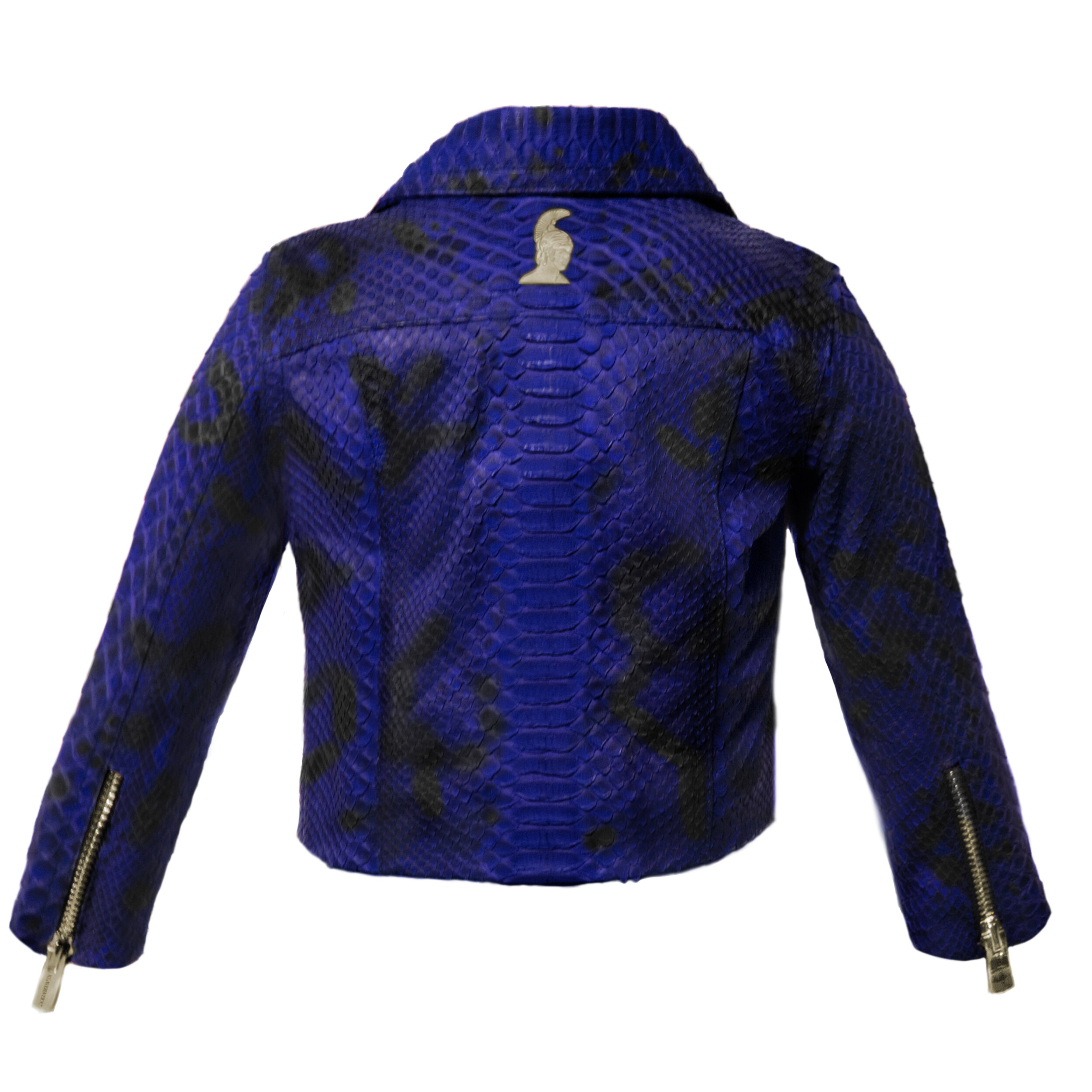 Klaverweide_Baby_biker_jacket python natural Blue back 2 777 copy.jpg
