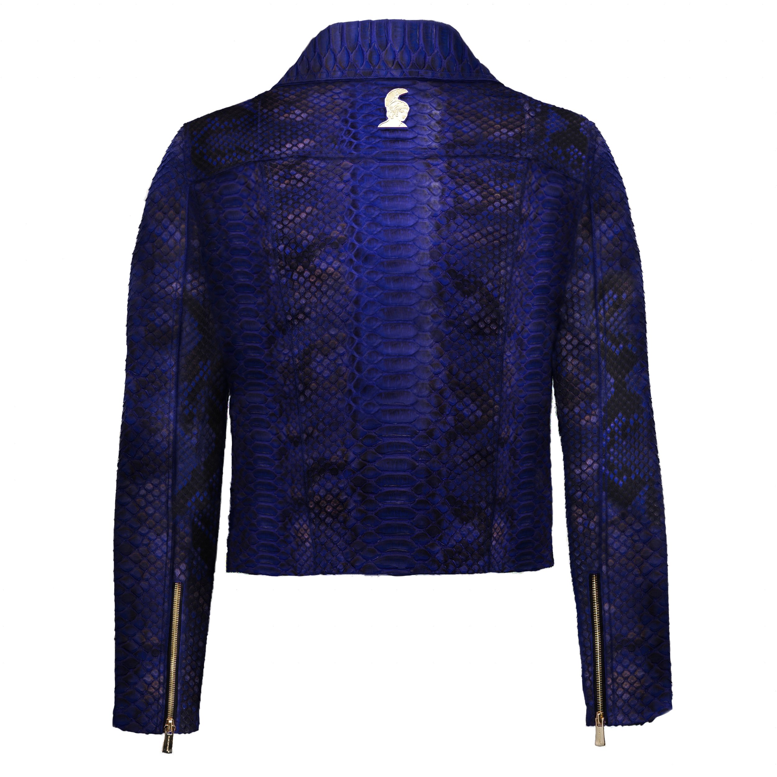 Natural Blue Python biker jacket Klaverweide men 333 .jpg