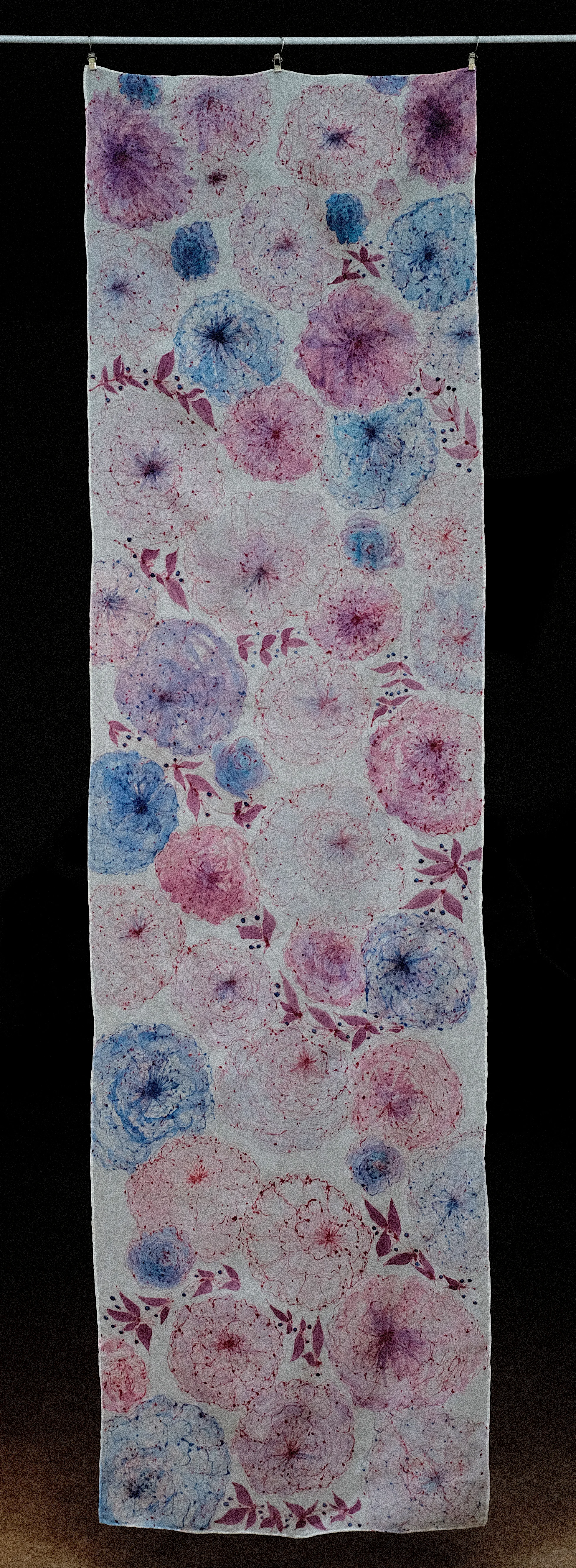 poenies, 180cm x 50cm