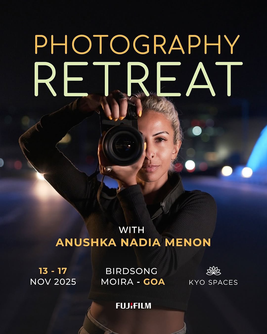 Nov 2025: Photography Retreat with Anushka Menon