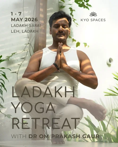 May 2026: Ladakh with Dr Aum Prakash Gaur