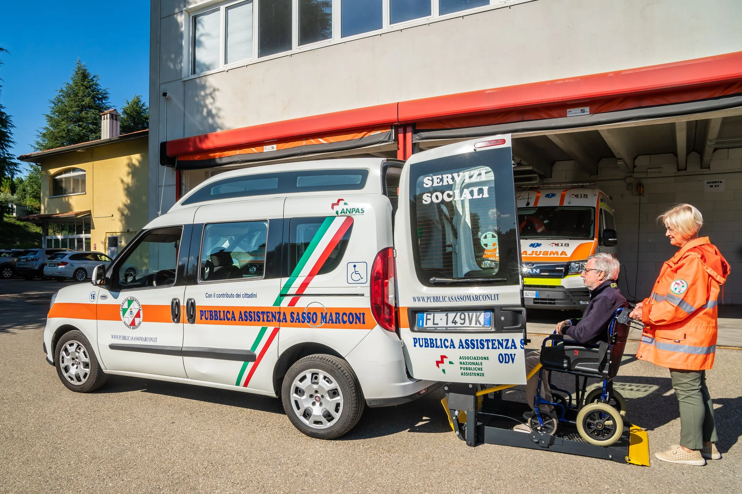 Trasporto sanitario sasso marconi