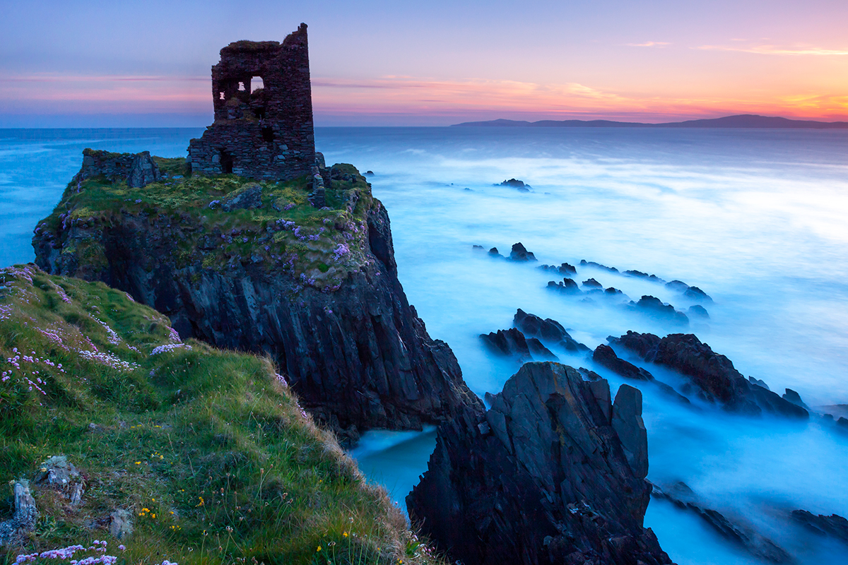 Dún an Óir castle on Cape Clear