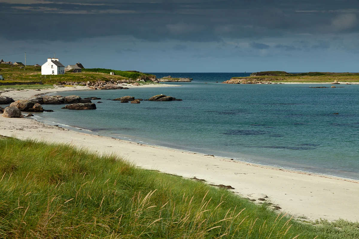 Beach on Inishfree island