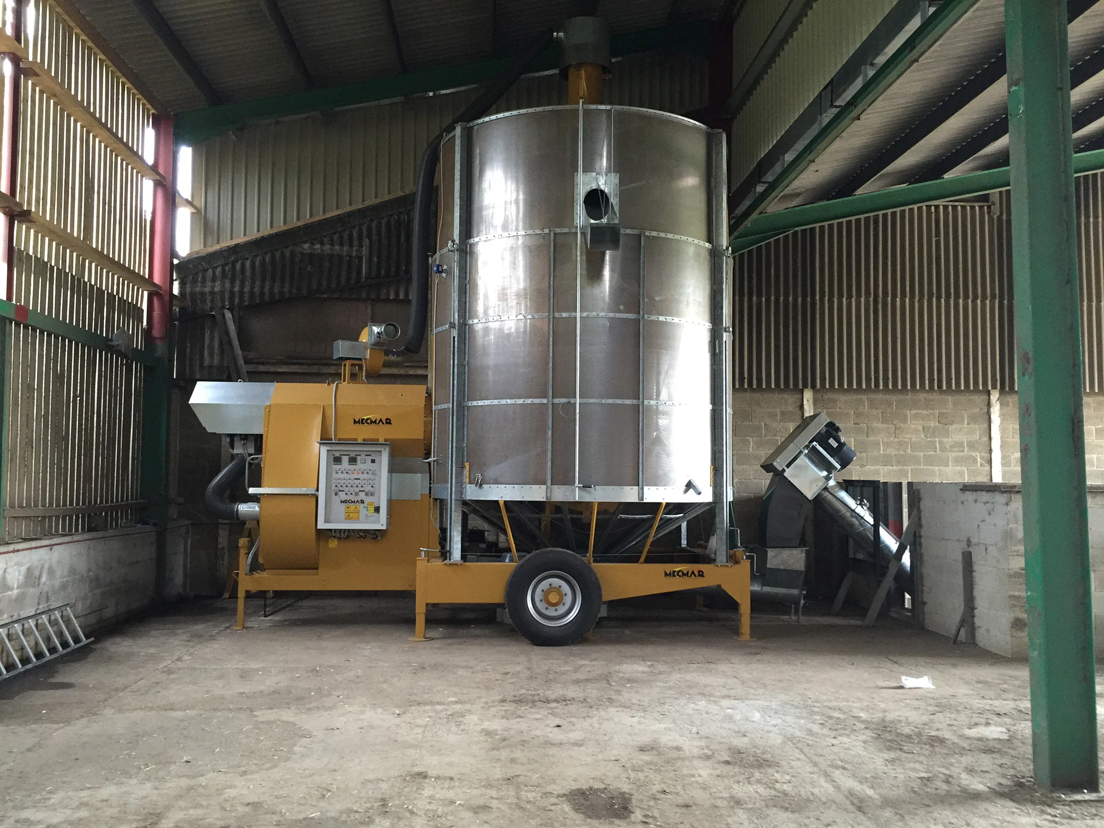 Mecmar grain dryers