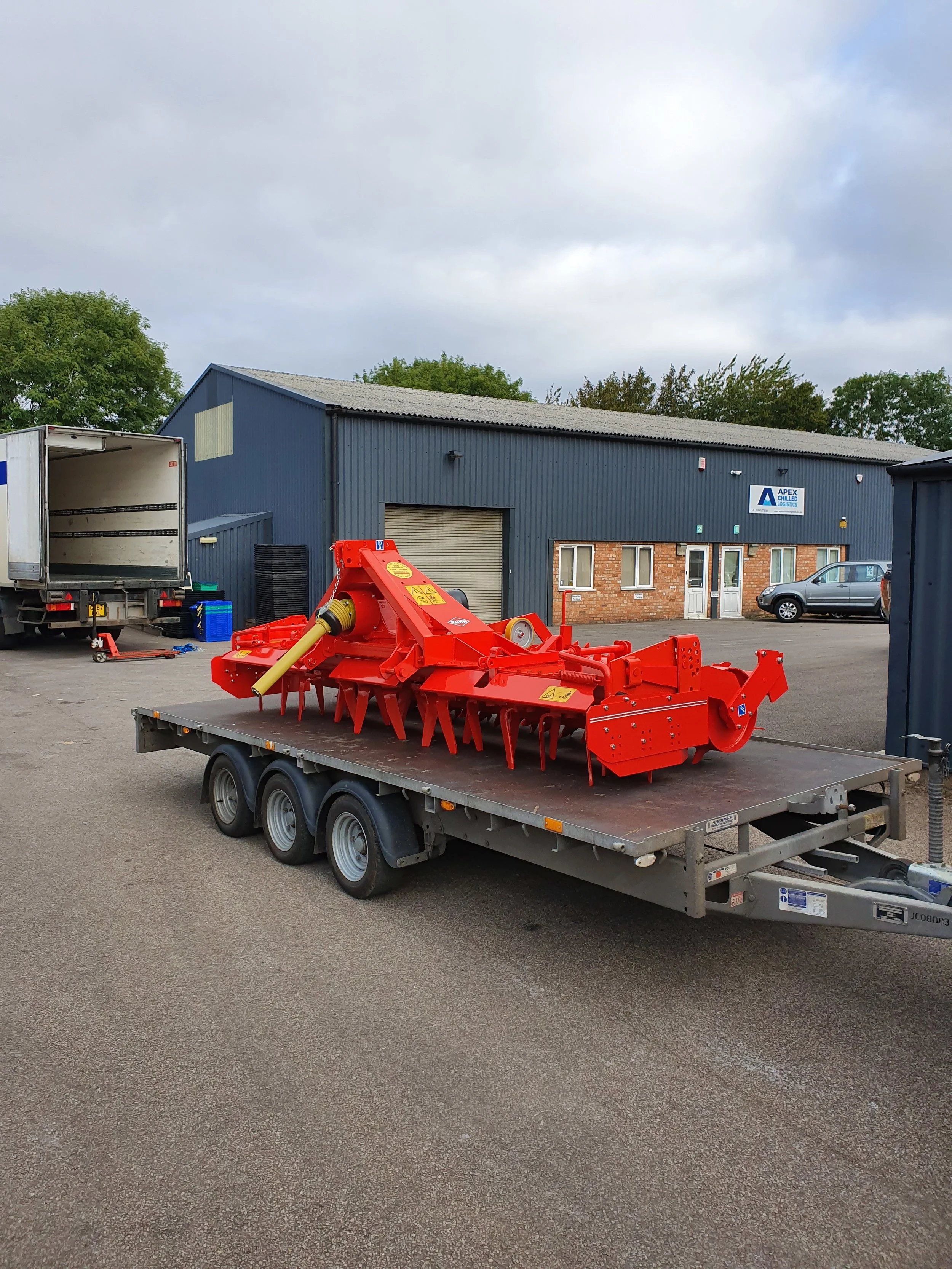 Reconditioned Kuhn Power Harrow