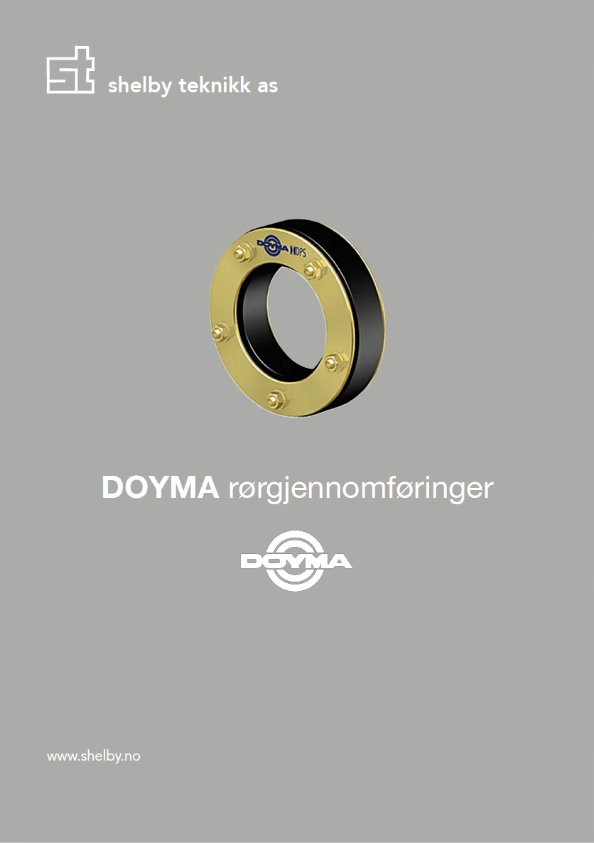 DOYMA rørgjennomføringer - ny brosjyre