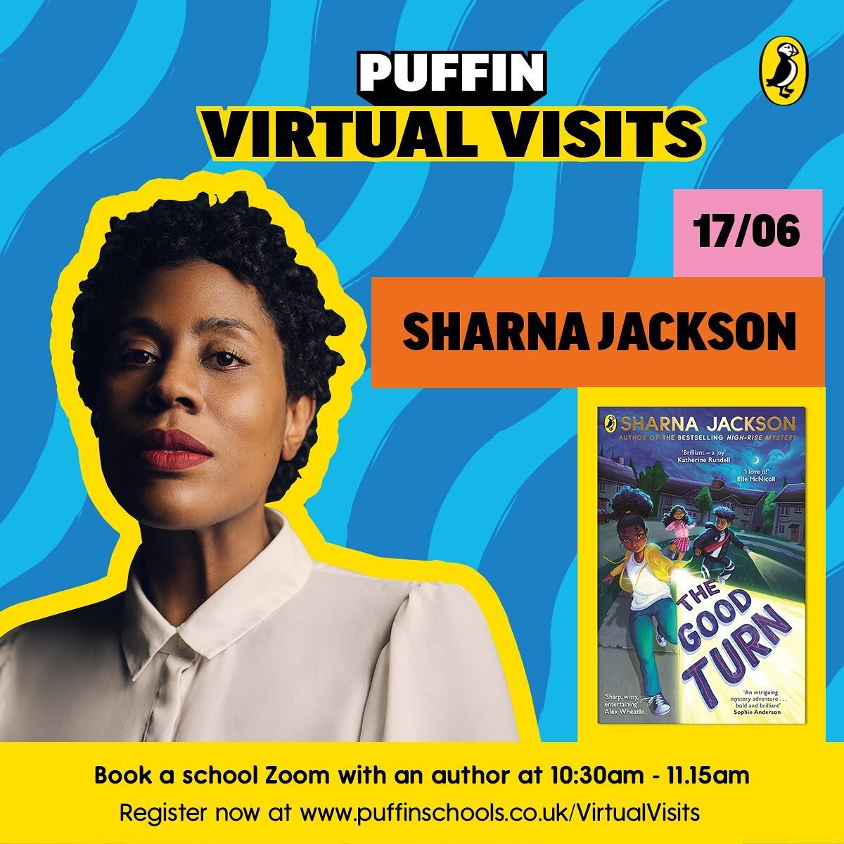 Doing a @puffinbooksuk Virtual Visit on June 17. Teachers on here, come on down. It&rsquo;s free, I&rsquo;ll make it fun.