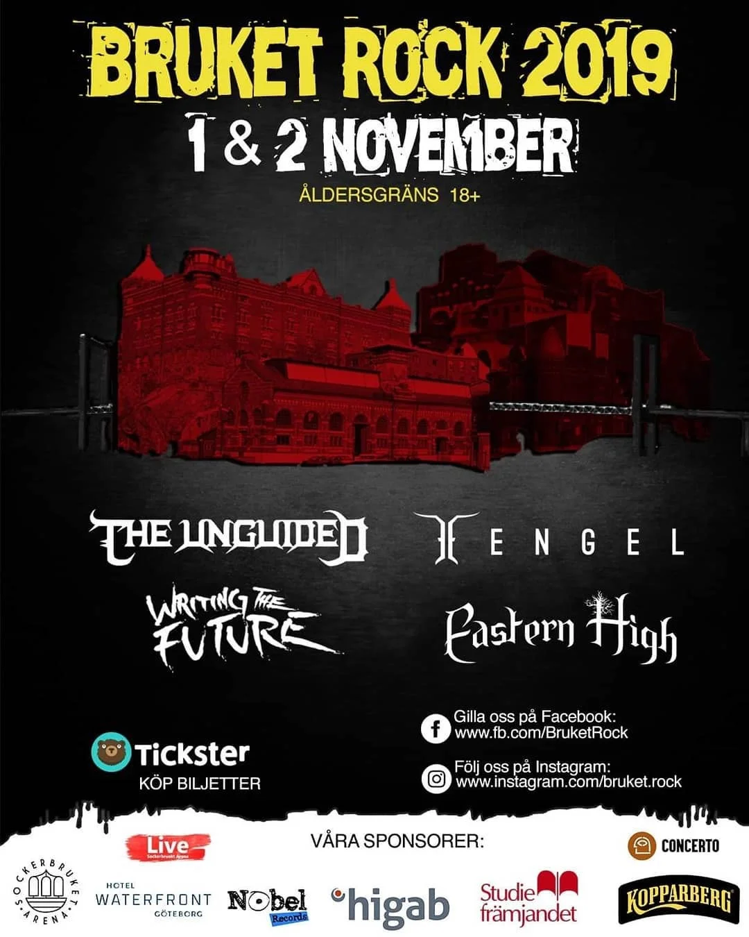 Bruket Rock @ Sockerbruket, Göteborg, SE