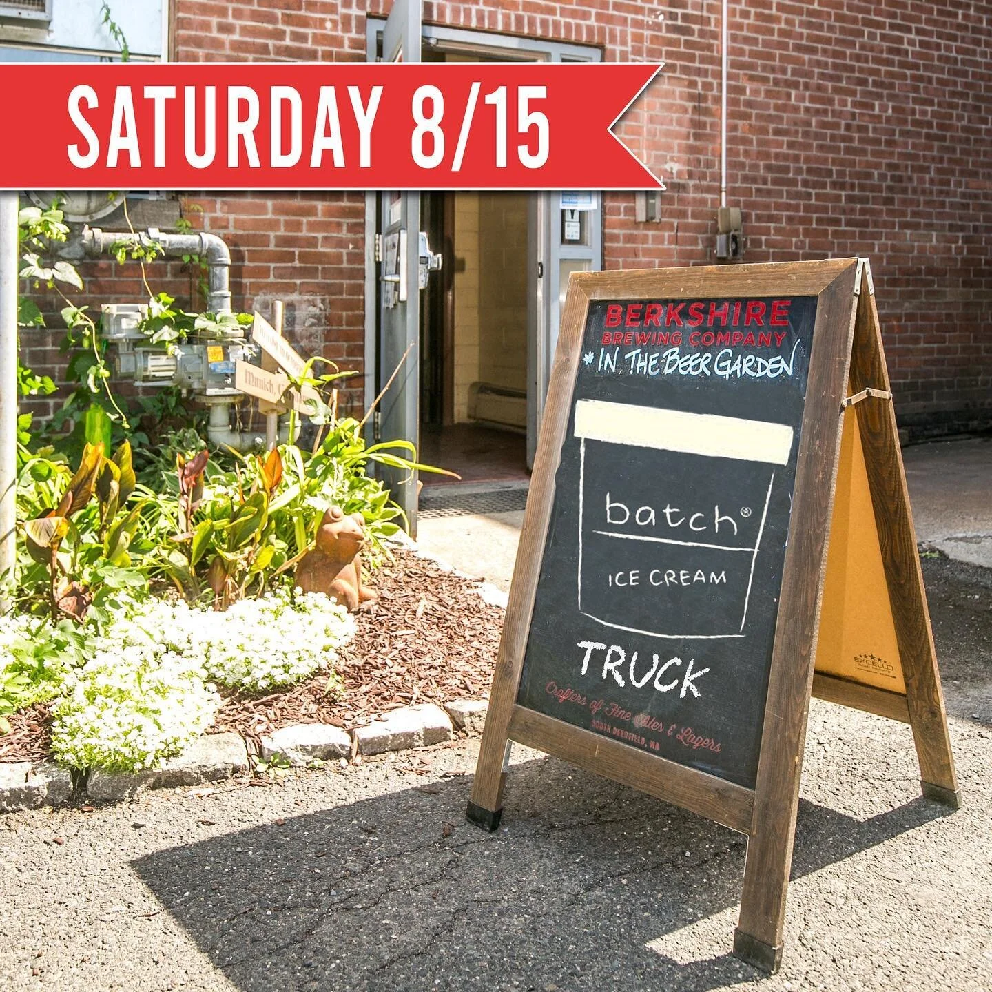 With this summer heat we are excited to have @batchicecream's food truck parked in our Beer Garden tomorrow from 2PM-7PM! Batch is real ice cream, made with only fresh, pure ingredients that you would use at home. Come check out their flavors ranging from classic Vanilla Bean to Brown Sugar Bourbon &amp; Pecan.  Mix &amp; match scoops with your favorite pint of Berkshire or even combine the two in a beer float! We can't wait to see you there 🍻🍦
.
.
.
#berkshirebrewingcompany #JustGoodBeer
#icecream