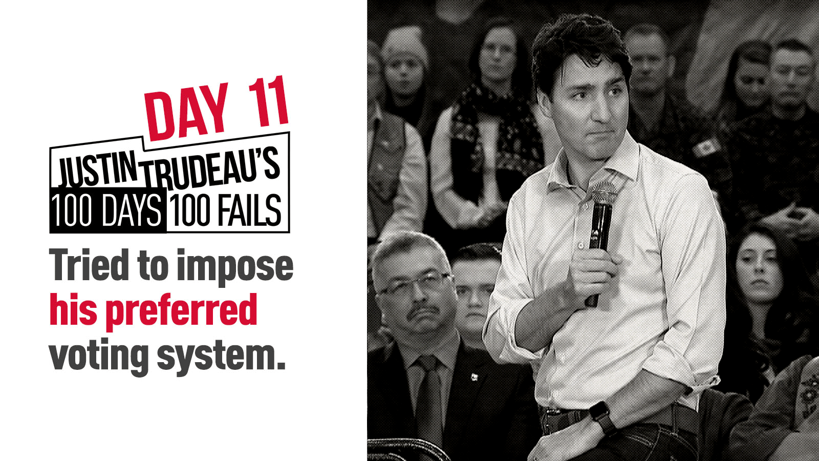 90. He tried to impose his preferred voting system