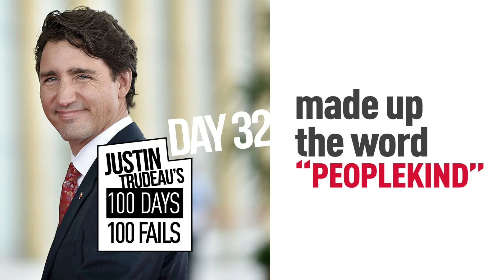 69. He made up the word "Peoplekind"