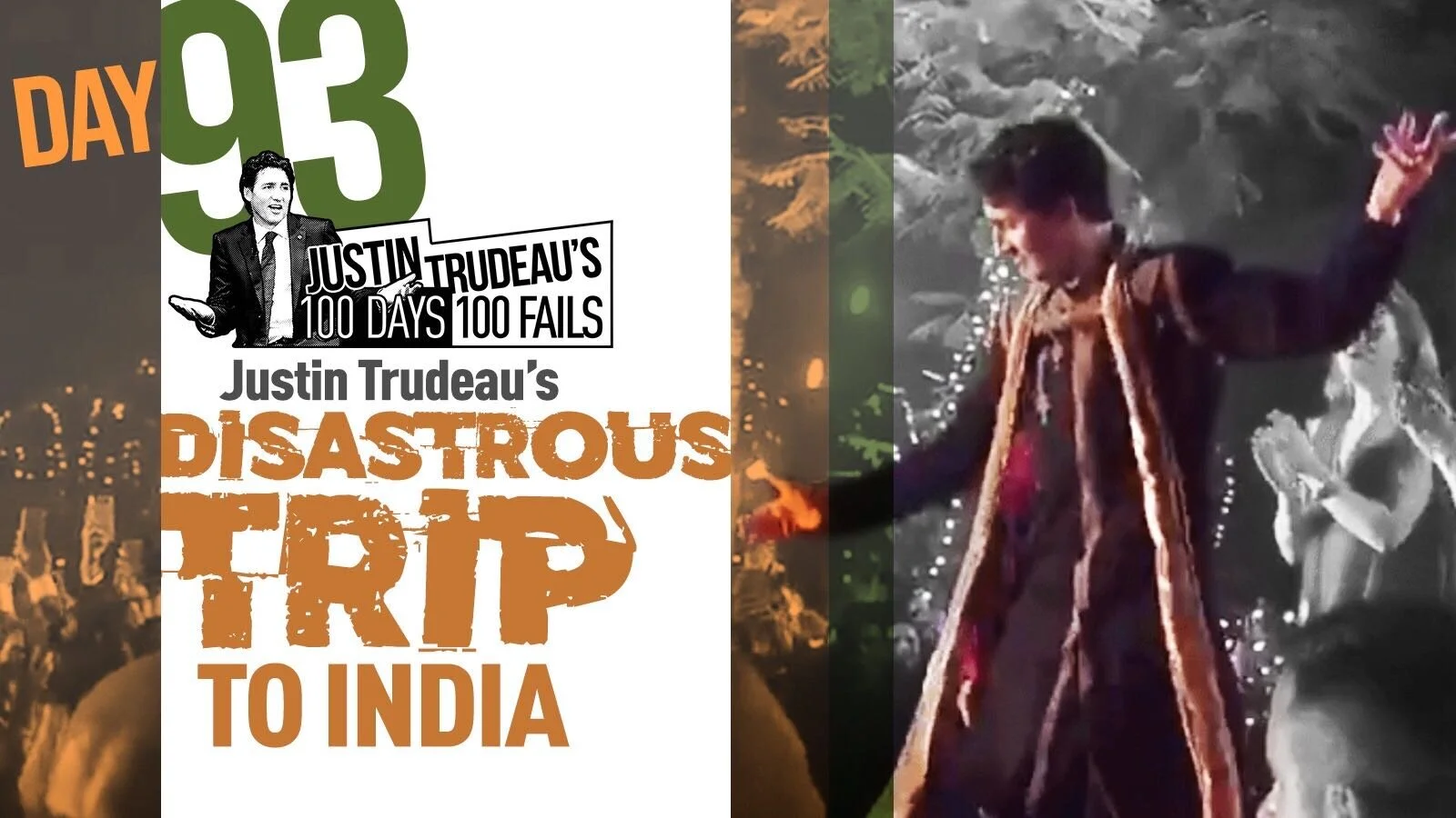 8. His disastrous trip to India