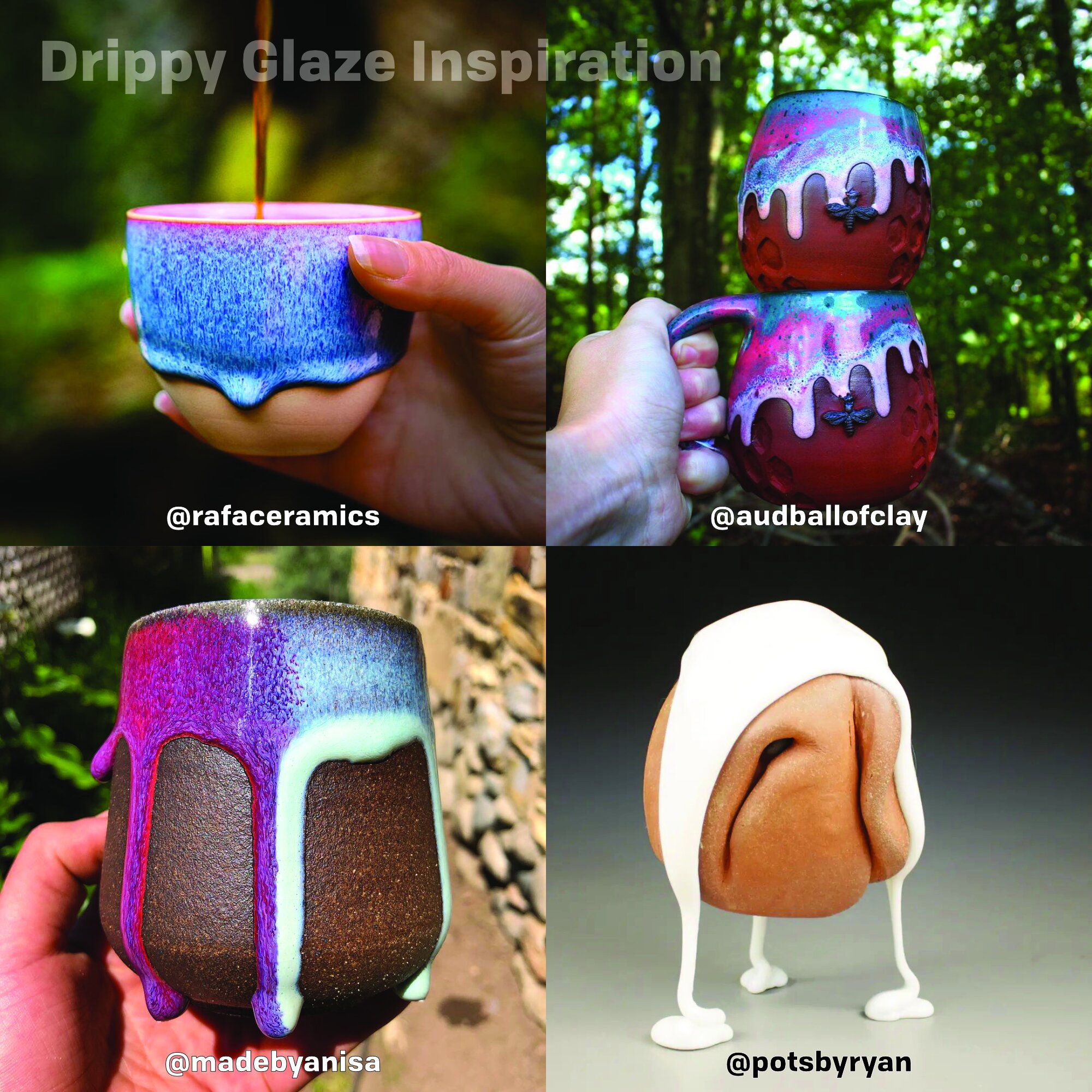 How To Get Drippy Glazes - Old Forge Creations