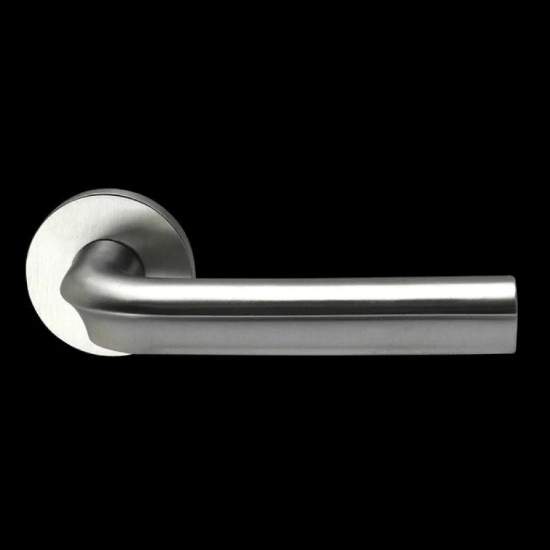 Garniture de poignées de porte ECLIPSE  acier inoxydable