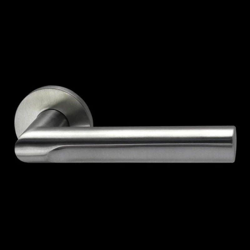 Garniture de poignées de porte ECLIPSE  acier inoxydable
