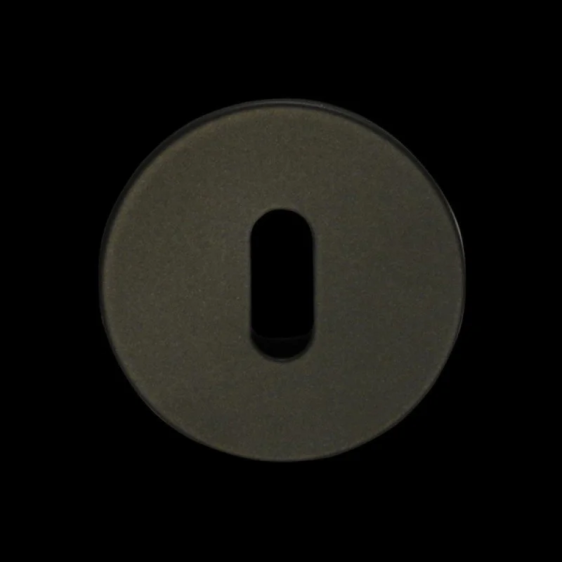 Rosace d’entrée ECLIPSE / TENSE  acier inoxydable brun