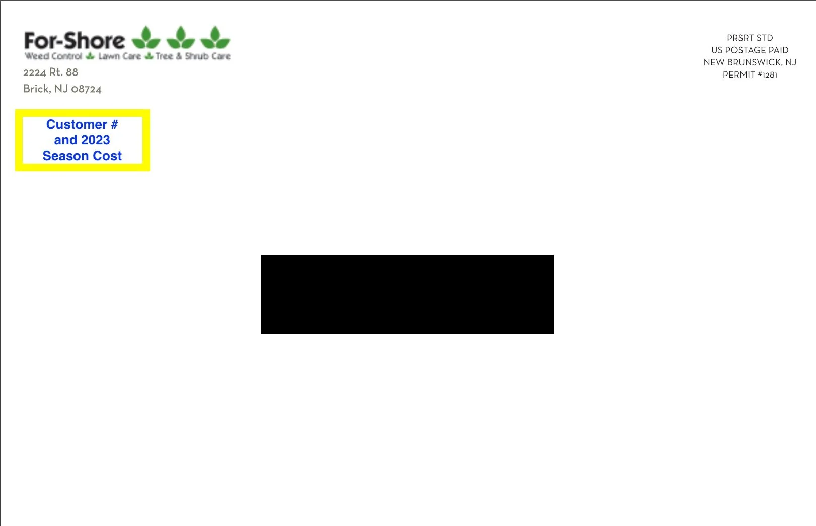 Informed Delivery Activation — ForShore Weed Control