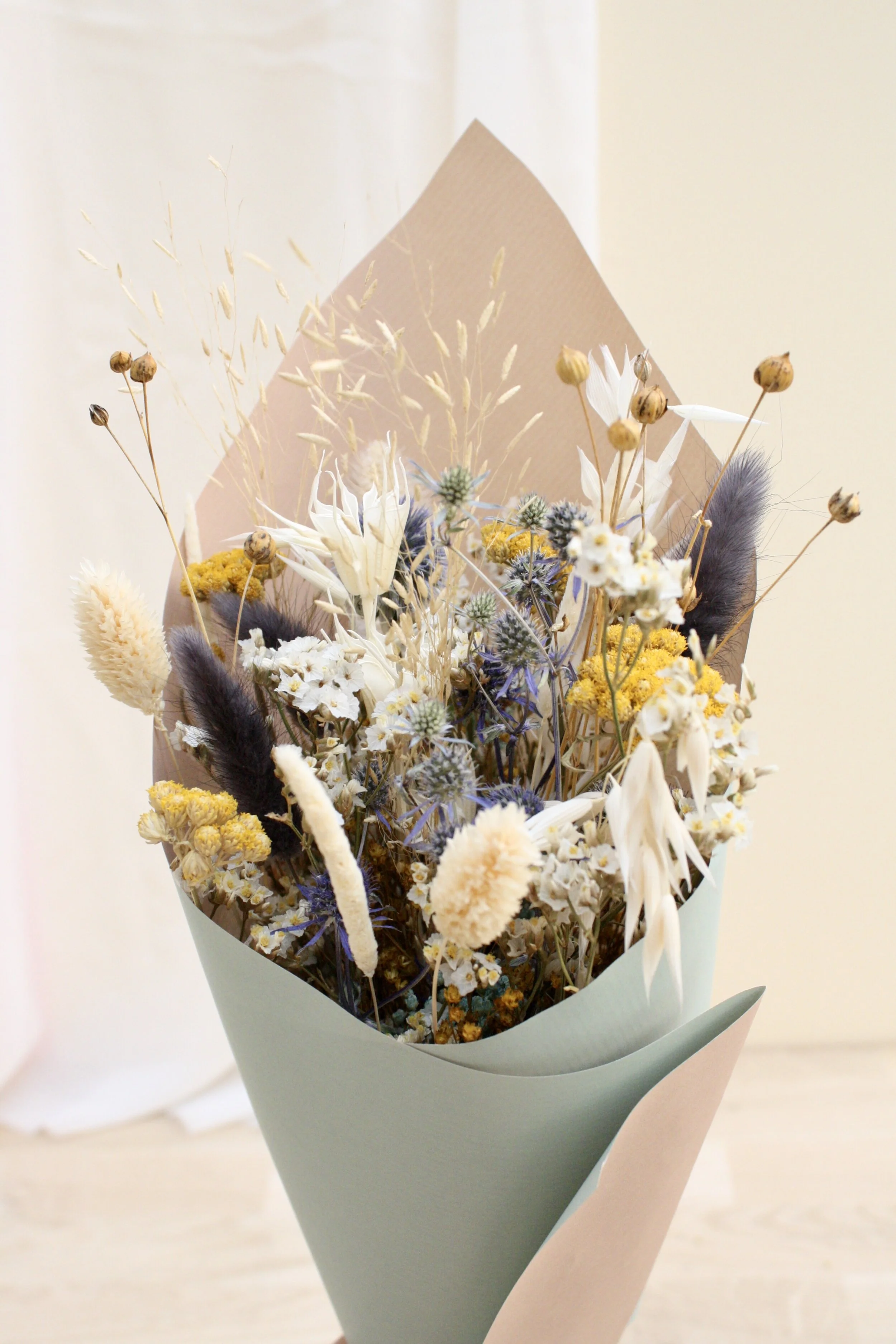 Bouquet fleurs séchées Misty Harvest