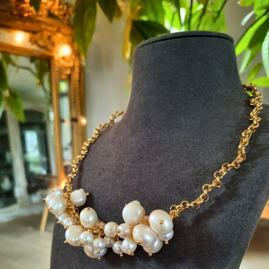 Ruban Perles 60m - Guirlande Perles Blanc Pour Mariage, Déco Fête Et DIY