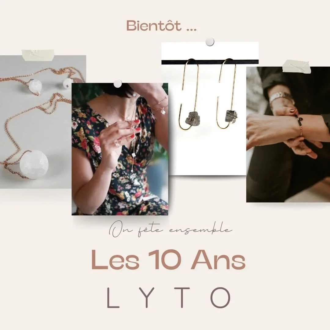 Une d&eacute;cennie de passion et de cr&eacute;ativit&eacute; : 10 ans de LYTO !
✨️C'est avec beaucoup de joie, d&rsquo;&eacute;tonnement &hellip;&nbsp; et de fiert&eacute; que je c&eacute;l&egrave;bre cette ann&eacute;e les 10 ans de ma marque de bi