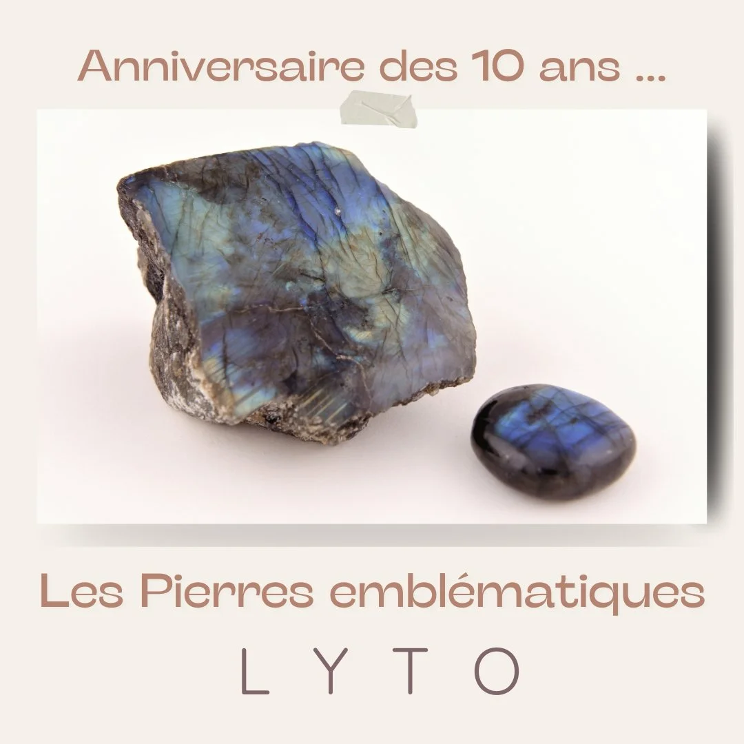 💎 10 Ans de LYTO : Les Pierres qui Racontent l'Histoire de Maud 💎
🎊Pour c&eacute;l&eacute;brer les 10 ans de LYTO, c'est un retour aux sources, au c&oelig;ur de ce qui m'a inspir&eacute; : les pierres embl&eacute;matiques qui sont au c&oelig;ur de