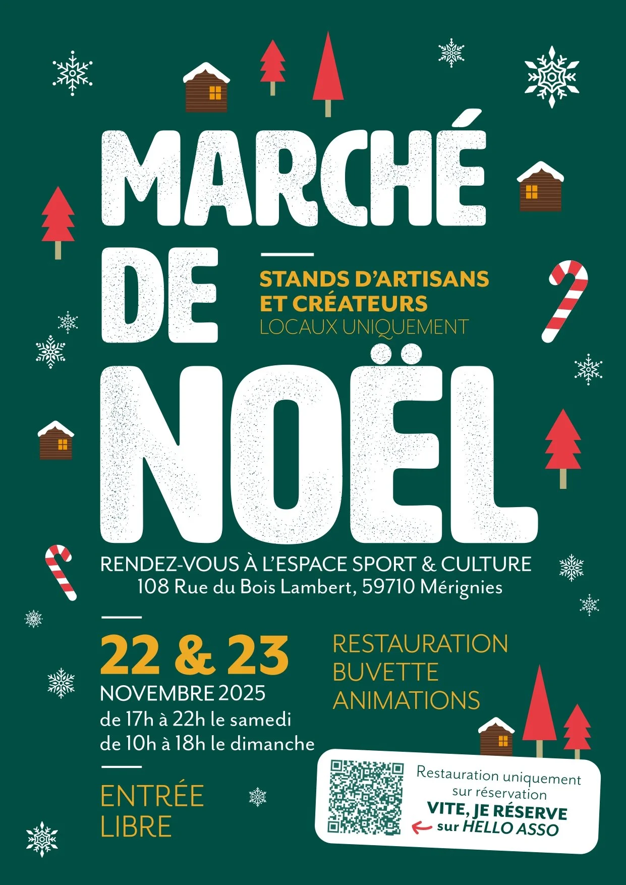 3° édition du Marché de Noël de Mérignies