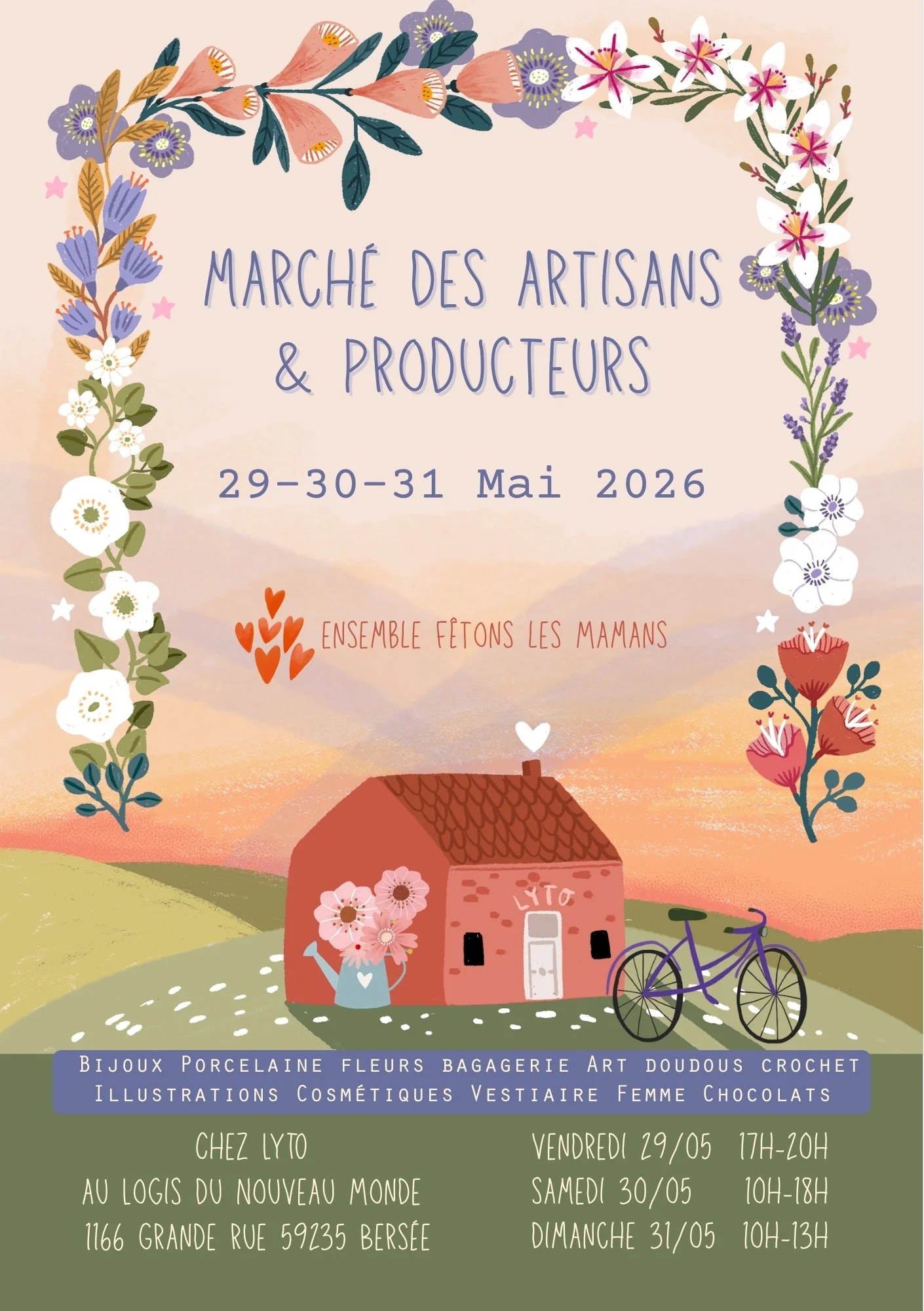 Marché des Artisans et Producteurs Mai 2026
