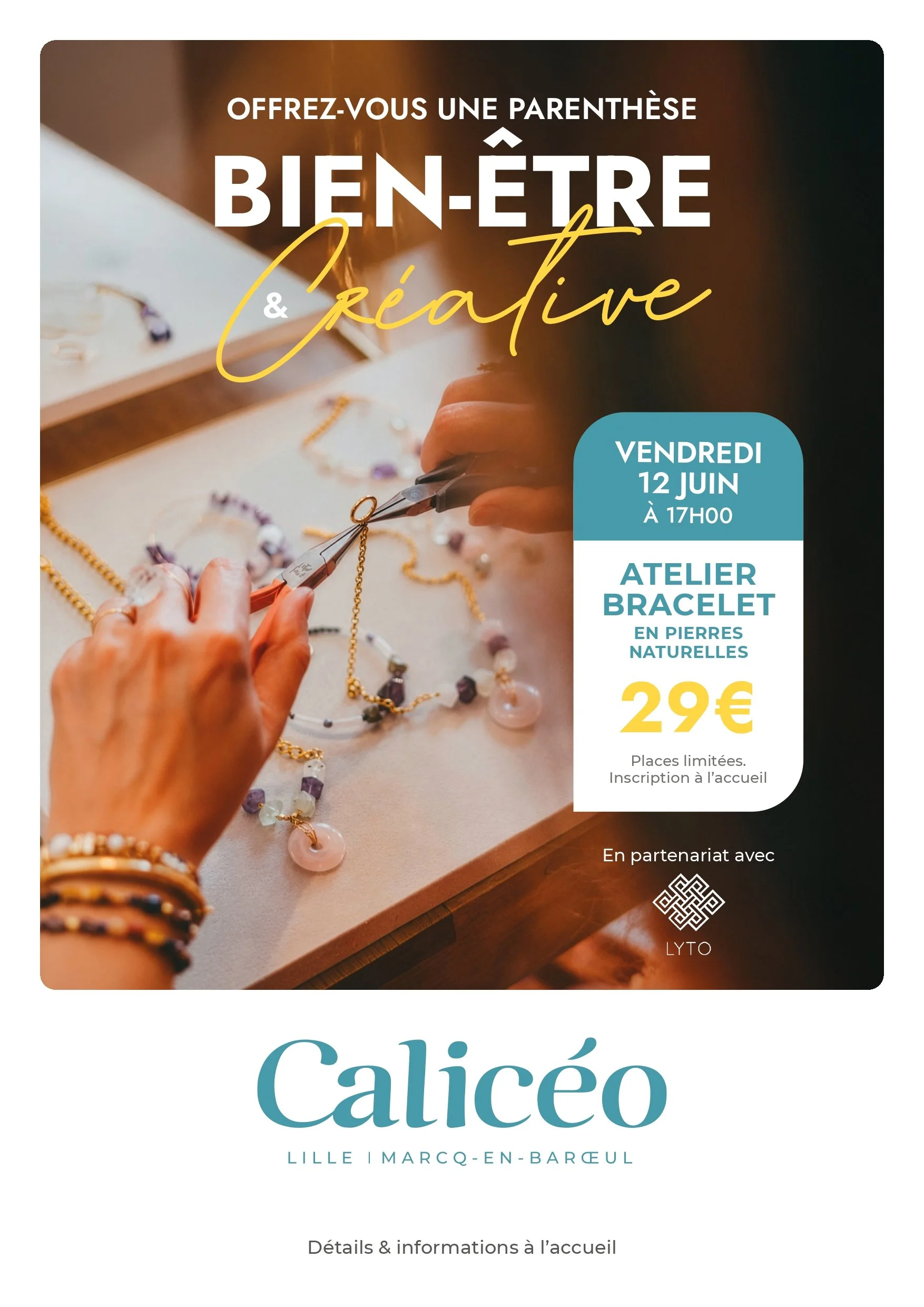 LYTO chez CALICEO le 12 juin dès 17h !