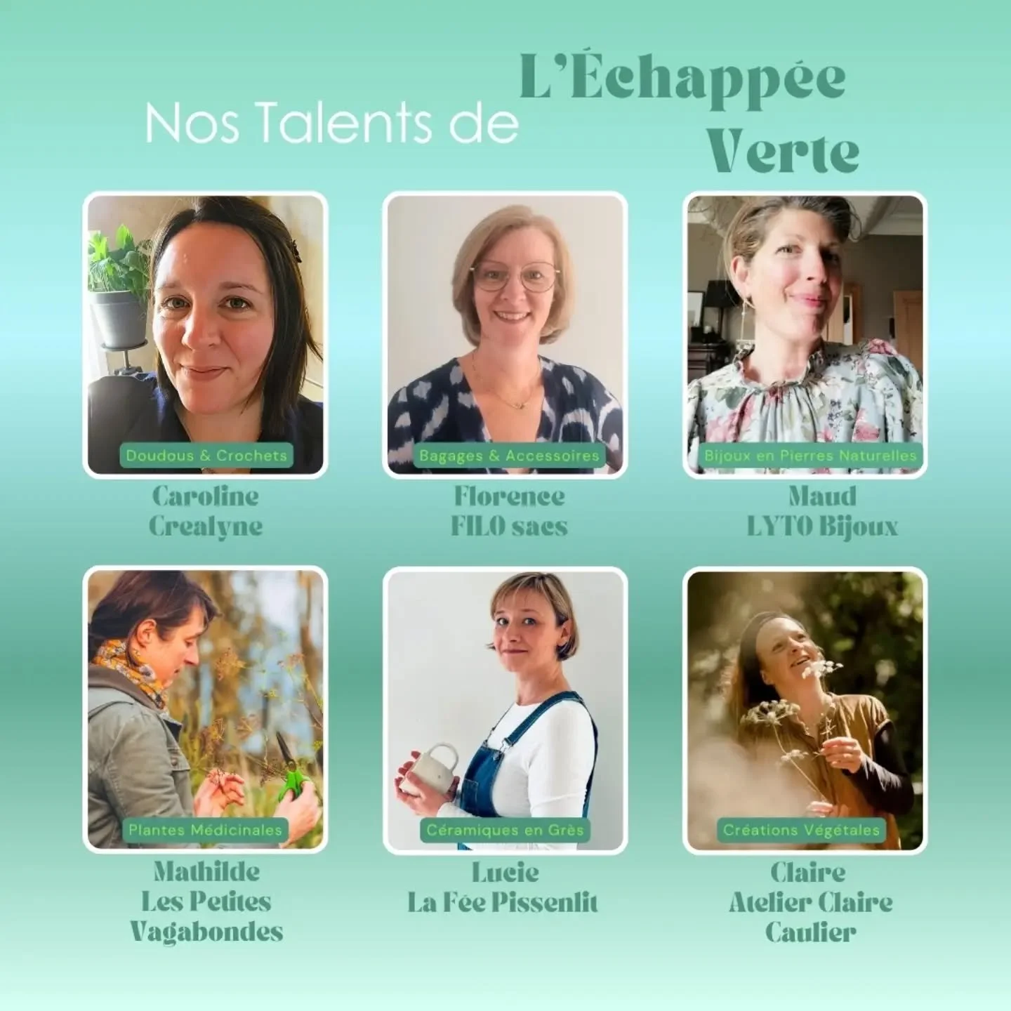 L'&Eacute;chapp&eacute;e Verte c&rsquo;est ce samedi 29 ao&ucirc;t au Golf de M&eacute;rignies ! 🌿✨
🌴Pour prolonger l'&eacute;t&eacute;, 12 artisanes locales investissent le restaurant L&rsquo;Engrenage pour un march&eacute; de cr&eacute;atrices in