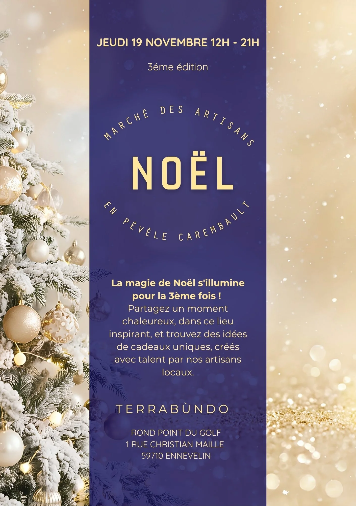 🎄 Marché de Noël de Terrabùndo — 3ᵉ édition !