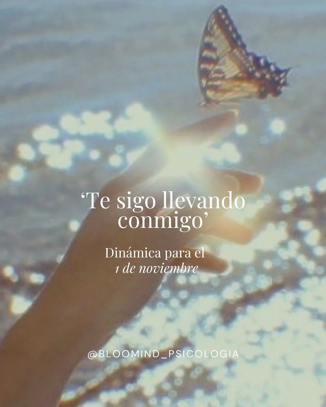 Ma&ntilde;ana, 1 de noviembre, se celebra el D&iacute;a de Mu3rt*s o de Todos Los Santos, y es una oportunidad que nos permite honrar a lxs que ya no est&aacute;n.

Te dejo una din&aacute;mica para que puedas ponerla en pr&aacute;ctica ma&ntilde;ana 