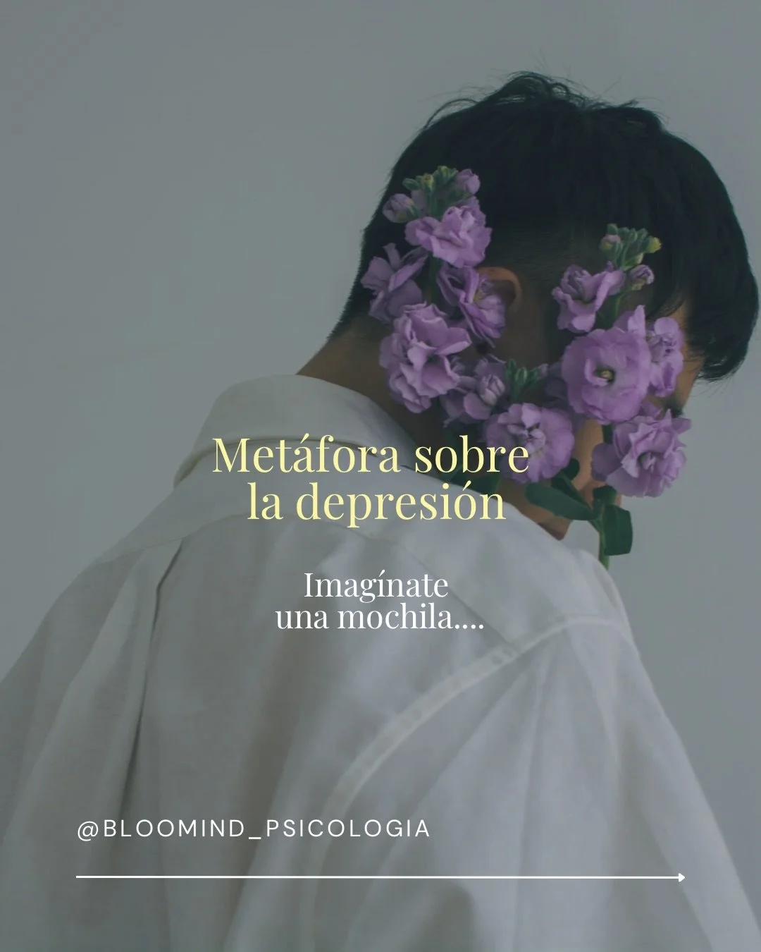 Hoy, en el D&iacute;a Mundial de la Lucha contra la Depresi&oacute;n he querido compartir contigo una met&aacute;fora que ayude a entenderla un poco mejor.

Comprender la depresi&oacute;n nos permite tener una mirada m&aacute;s emp&aacute;tica, compr
