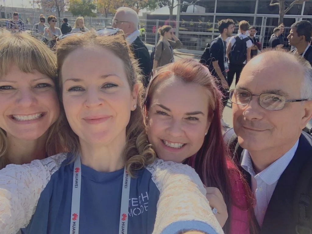 From Left to Right: Chelsea Larson-Andrews, Beverley Eve, Diana Adams, Dez Blanchfield